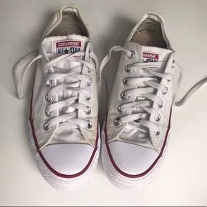 White Converse Size 8